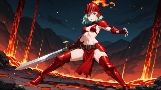 Dahlia Crimson arena assault