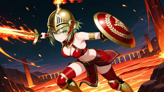 Lorelei Crimson arena assault