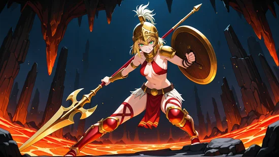 Luna Crimson arena assault