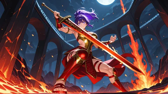 Shaina Crimson arena assault