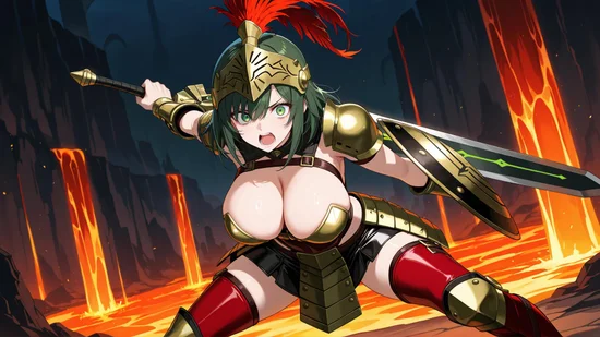 Titania Crimson arena assault