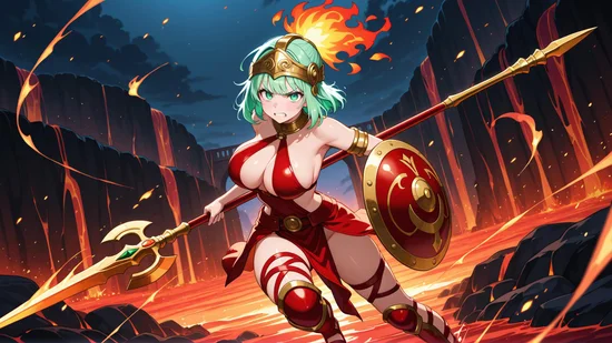 Vivienne Crimson arena assault