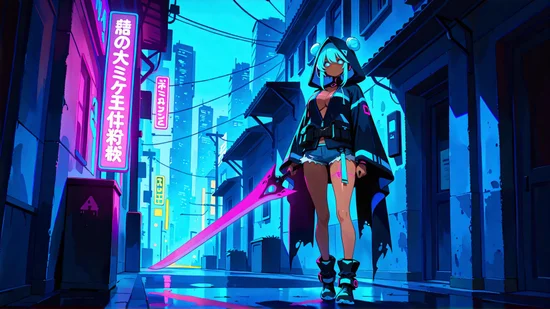 Glitch Arcane Cyberpunk