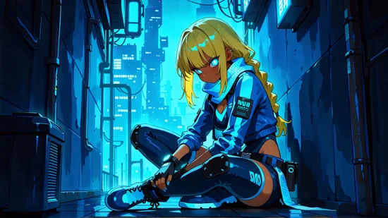 Kael Arcane Cyberpunk