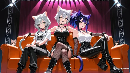 Queen Ilse and Dalia Feline Fury