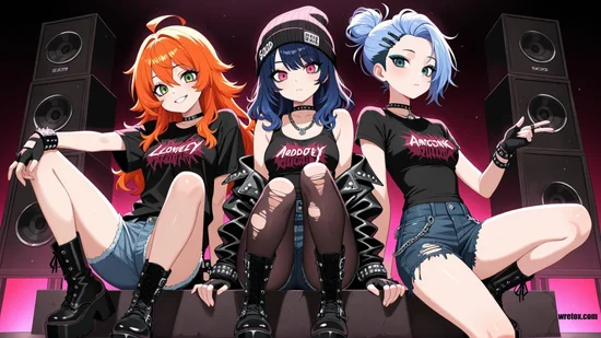 Alfalfa, Zafira and Bonnie Iron Bloom