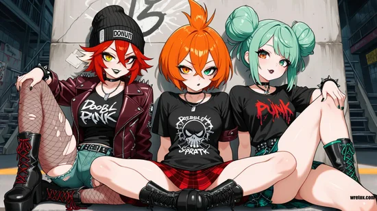 Arisa, Catalina and Inez Iron Bloom