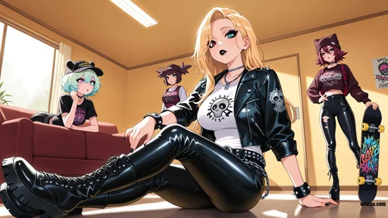 Dina, Coraline, Bev and Enid Iron Bloom
