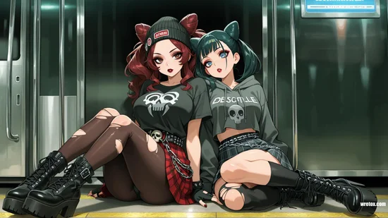 Gweneth and Genevieve Iron Bloom
