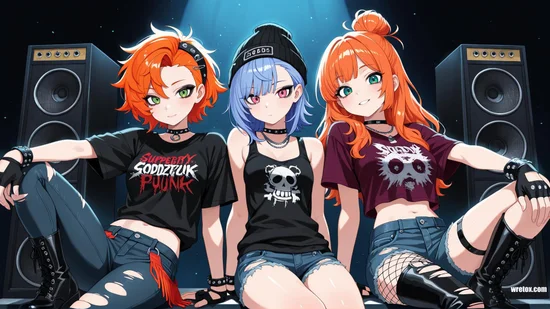 Zafira, Barbara and Hava Iron Bloom