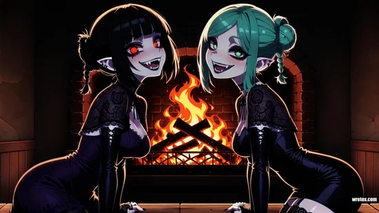 Isolde and Astrid Nights Hunger