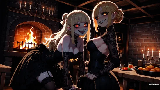Roxana and Delilah Nights Hunger