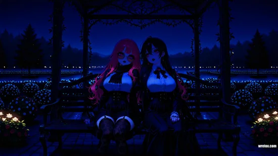 Ayana and Imogen Obsidian Tears