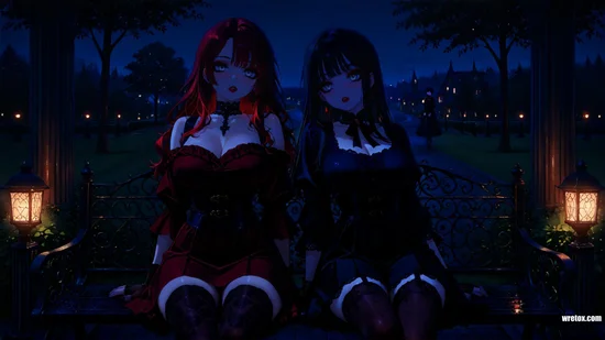 Devi and Akemi Obsidian Tears