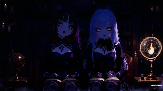 Echo and Emily Obsidian Tears