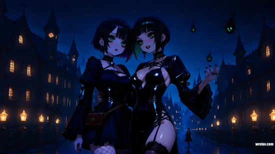 Eloise and Daphne Obsidian Tears