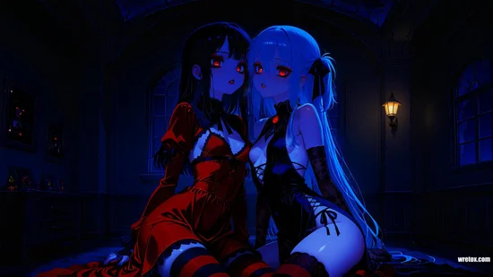 Everly and Amaya Obsidian Tears