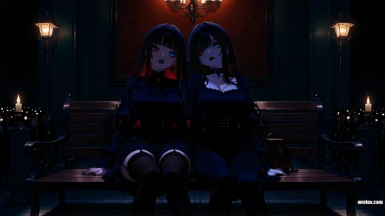 Helga and Grainne Obsidian Tears