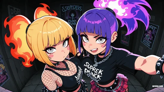 Audrey and Christa Flame Whisper