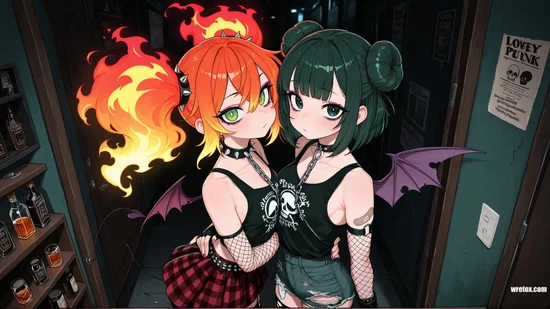Cindy and Catarina Flame Whisper