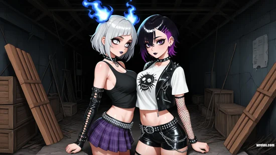 Clementine and Bambi Flame Whisper
