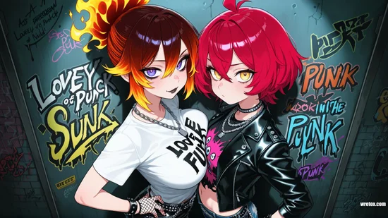 Cora and Haleema Flame Whisper