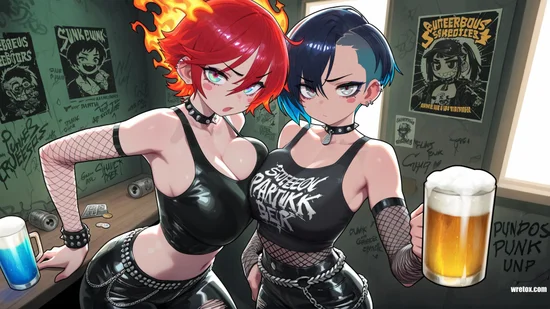 Elvira and Cris Flame Whisper