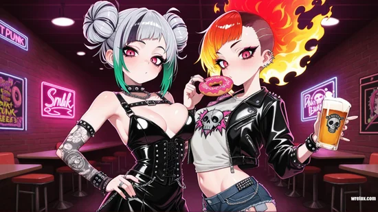 Eve and Dina Flame Whisper