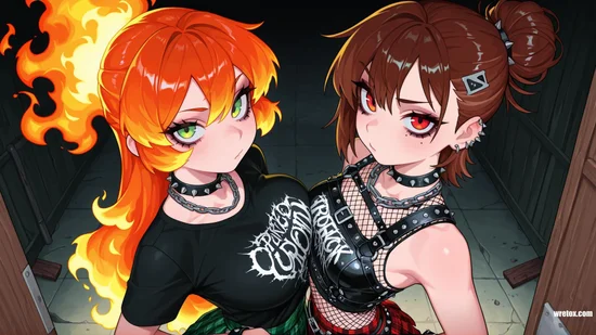 Filomena and Cheryl Flame Whisper