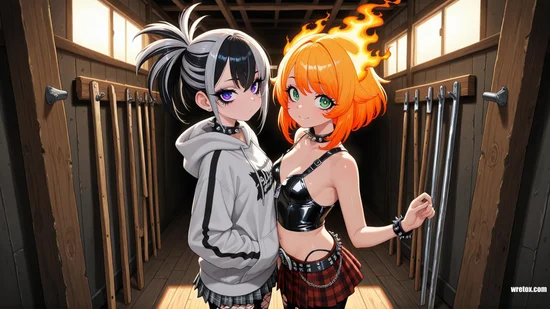 Imelda and Heidi Flame Whisper