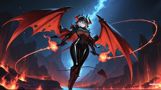 She-Wolf Burning Beauty
