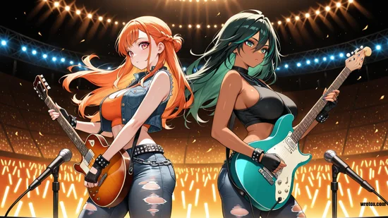 Audrey and Christa Rusted Zones