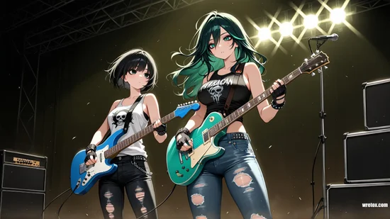 Delilah and Tonia Rusted Zones