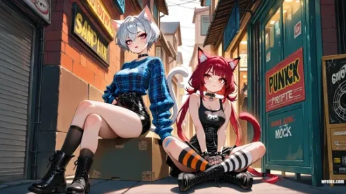 Beatriz and Elena – Feline Fury